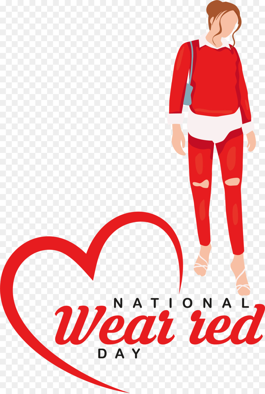Ulusal Giymek Kırmızı Gün，Kırmızı Günü Giymek PNG