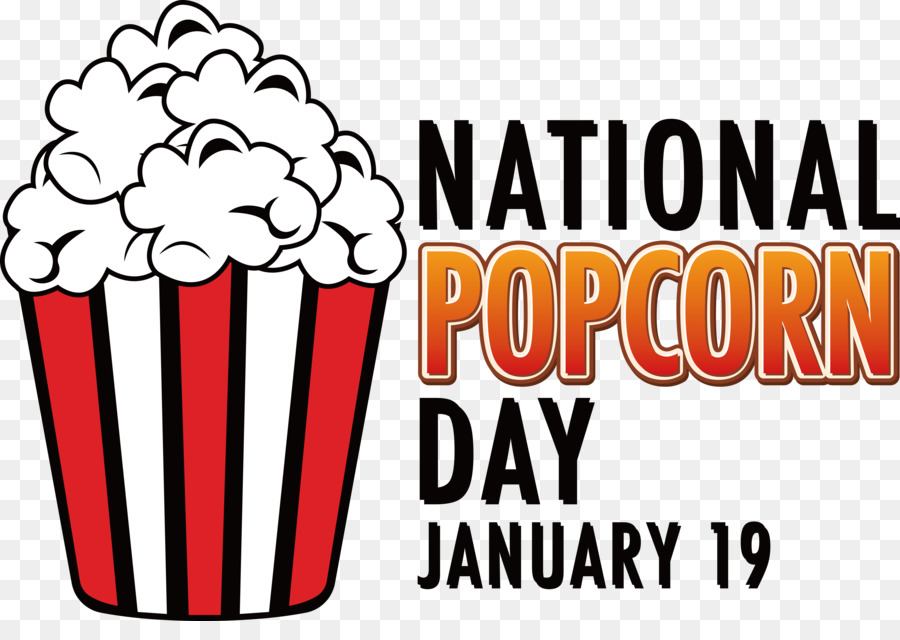 Popcorn Gün，Ulusal Popcorn Gün PNG