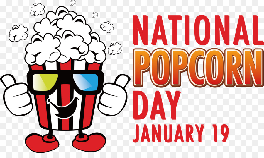 Popcorn Gün，Ulusal Popcorn Gün PNG