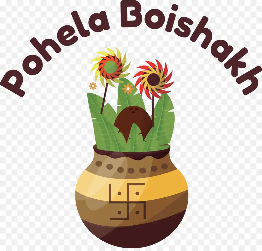 Pohela Boishakh，Saksı PNG