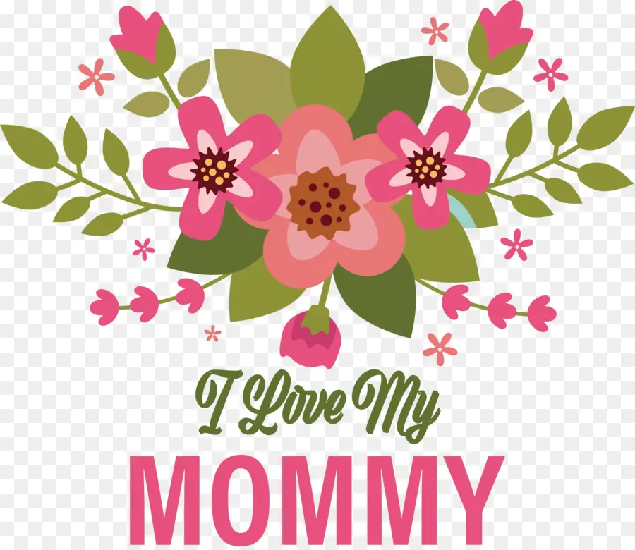 Annemi çok Seviyorum，Anneler Günü PNG