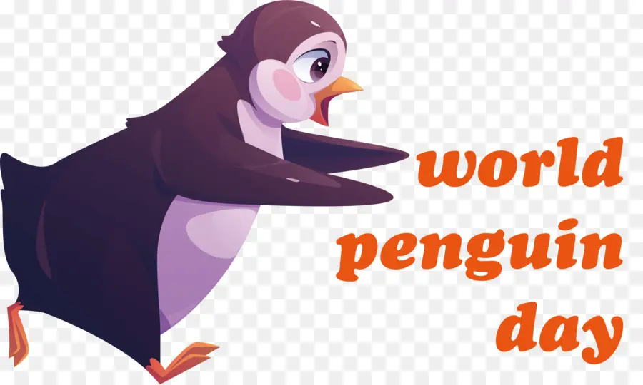 Dünya Penguen Gün，Penguen Günü PNG