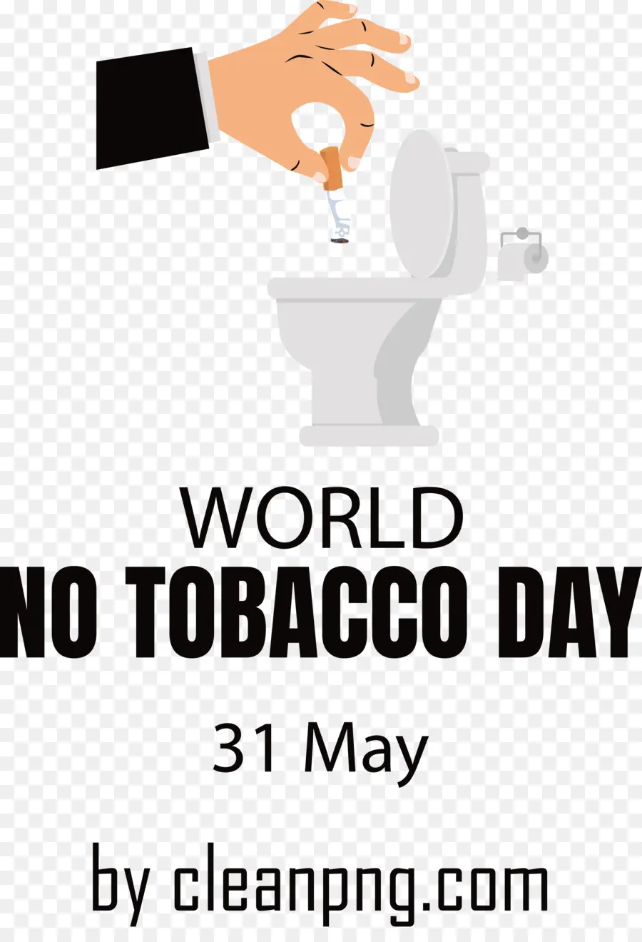 Dünya Tütüne Hayır Günü，Hayır Tütün Gün PNG
