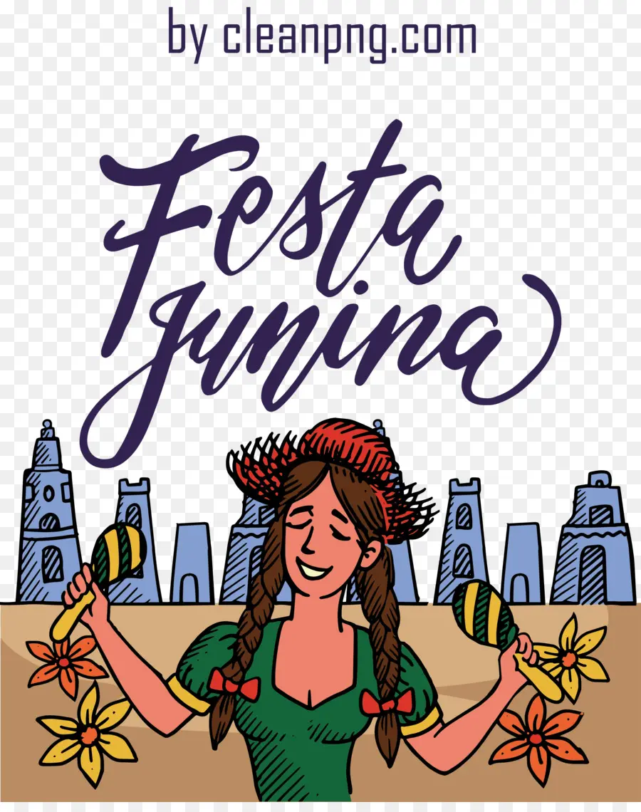 Festa Junina，Kadın PNG