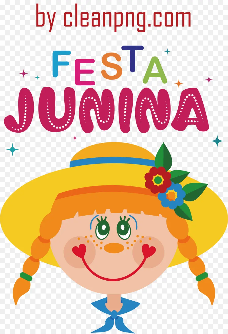 Festa Junina，Kız PNG