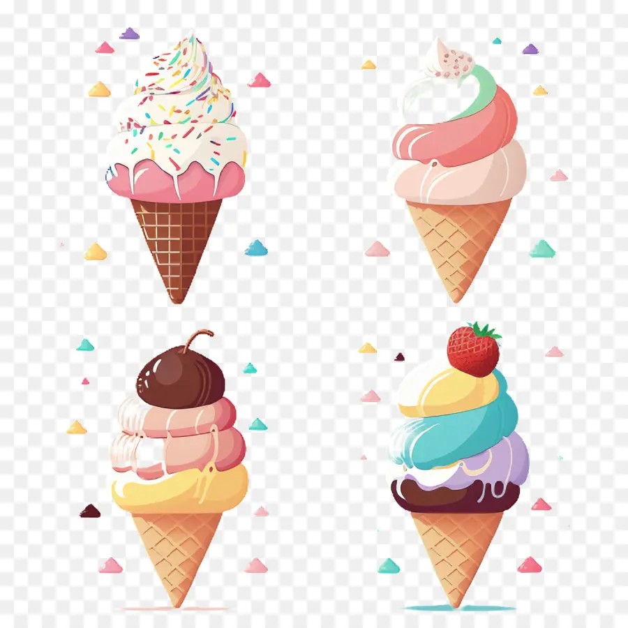 Dondurma Koni，90'ların Renkleri PNG