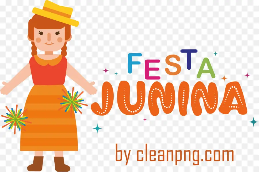 Festa Junina，Kız PNG