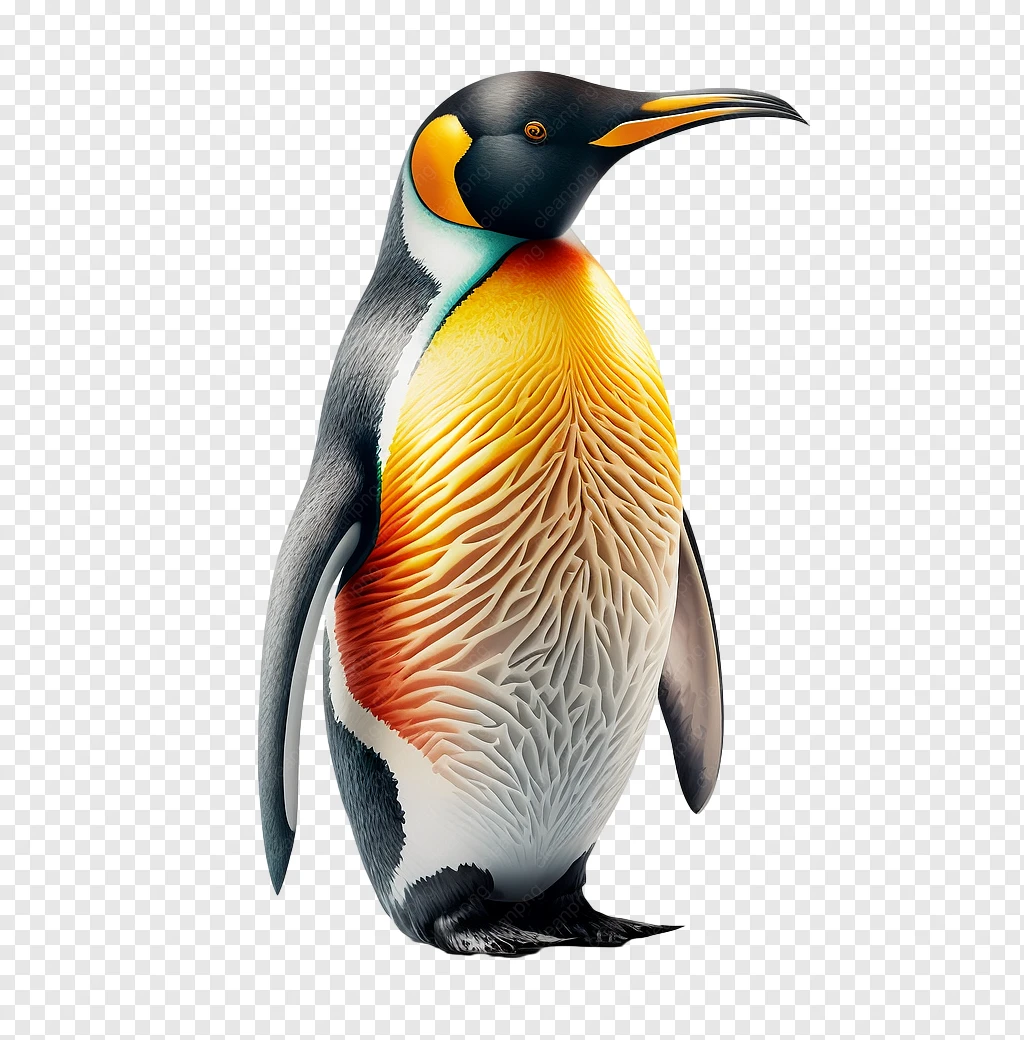 Dünya Penguen Günü，Gerçekçi 3d Penguen PNG