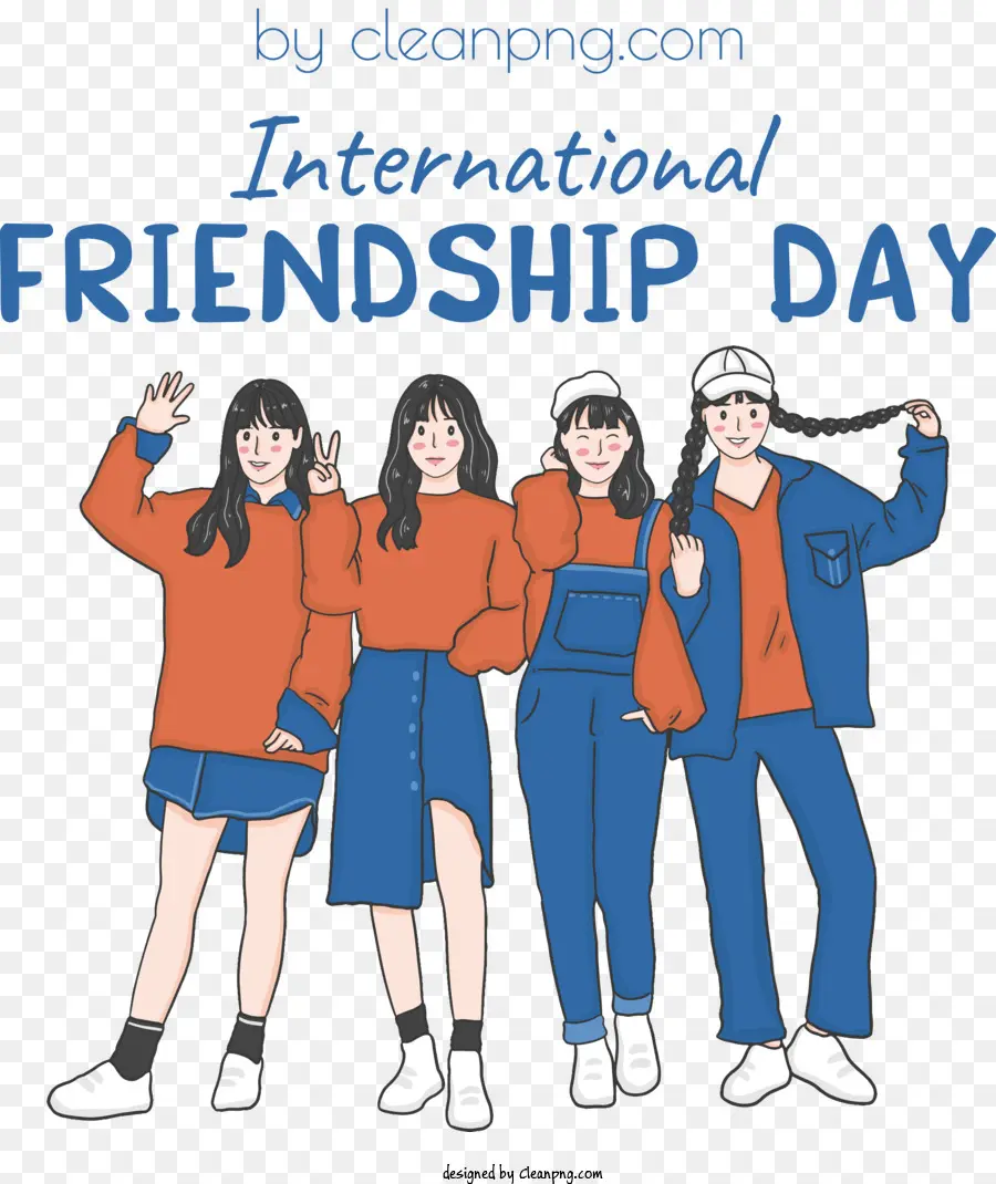 Uluslararası Dostluk Günü，Dostluk Gün PNG