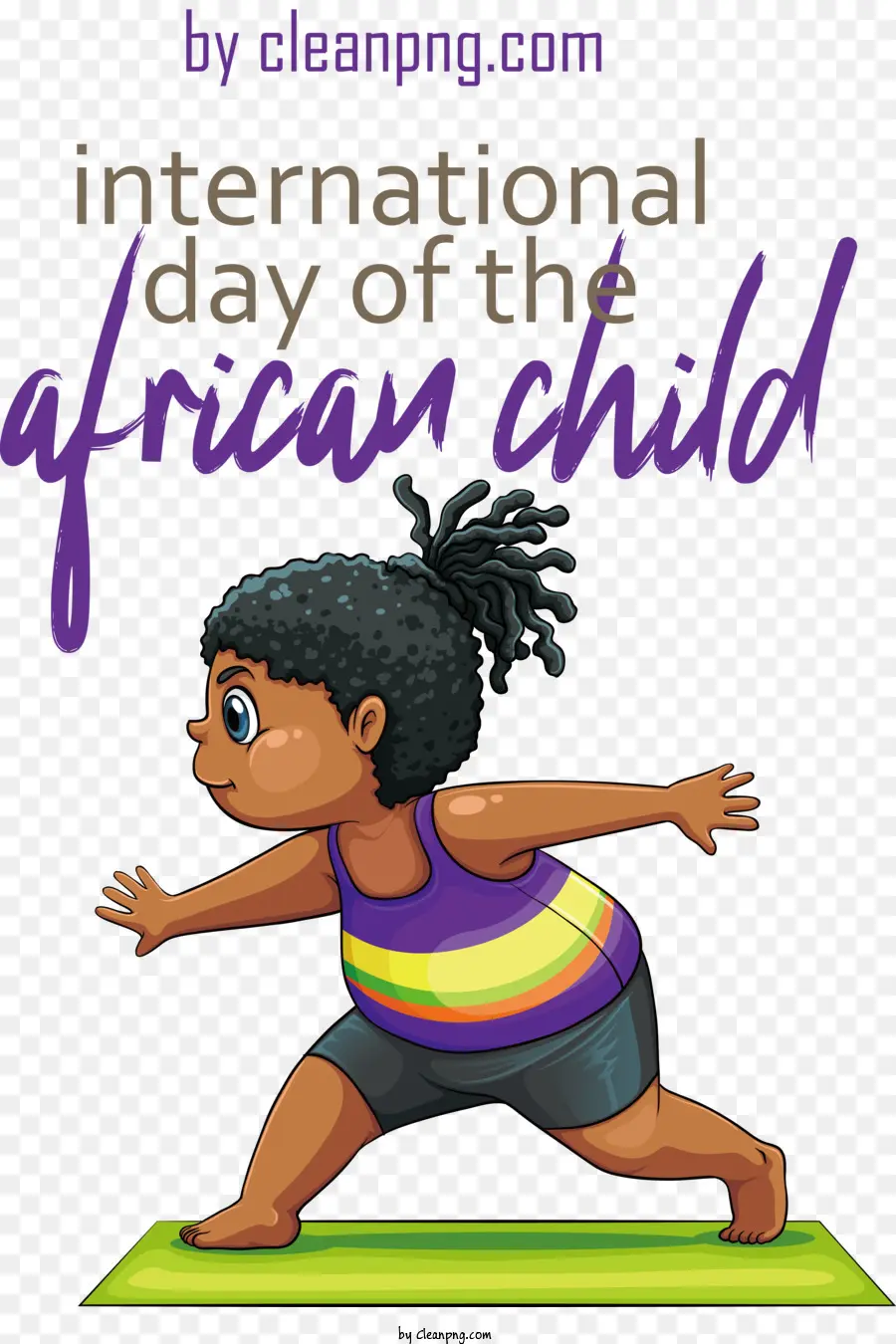 Afrika Uluslararası Çocuk Günü，Afrikalı çocuk PNG
