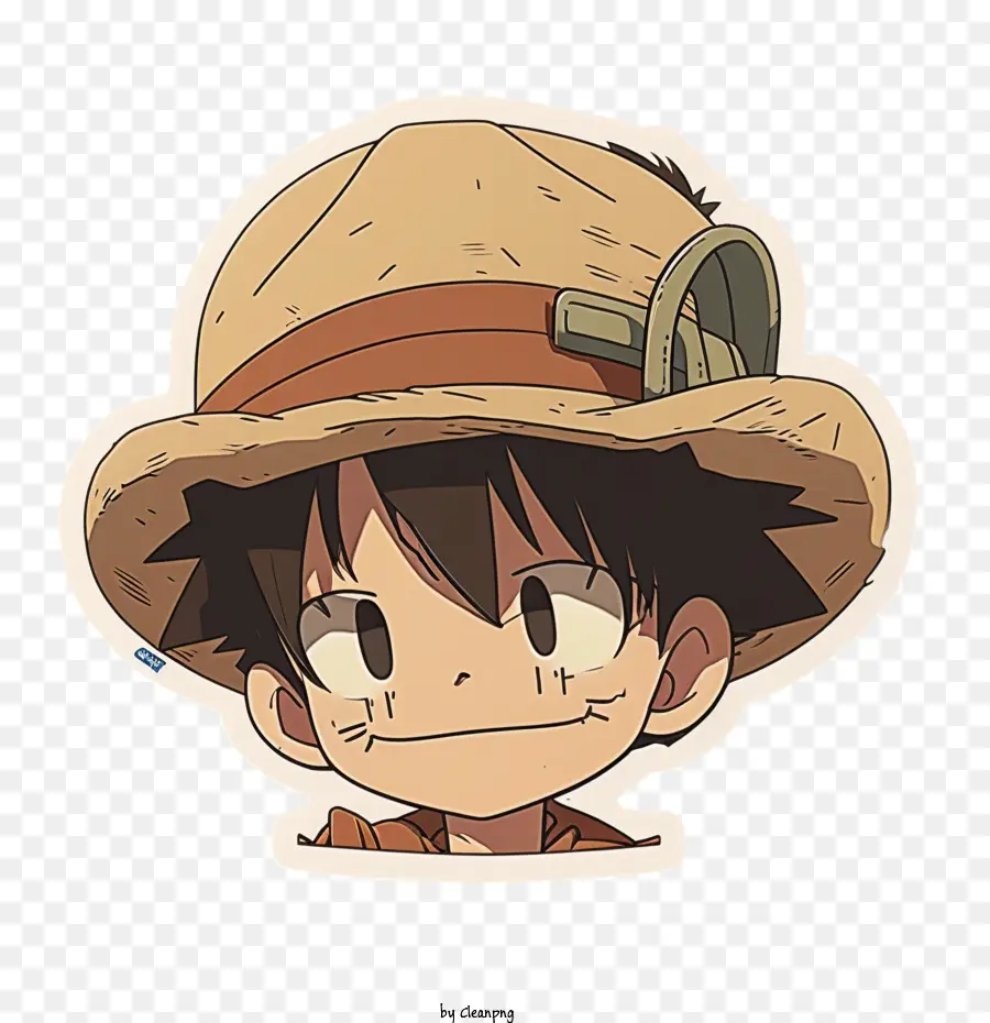 Luffy，Luffy Hasır şapka Ile PNG