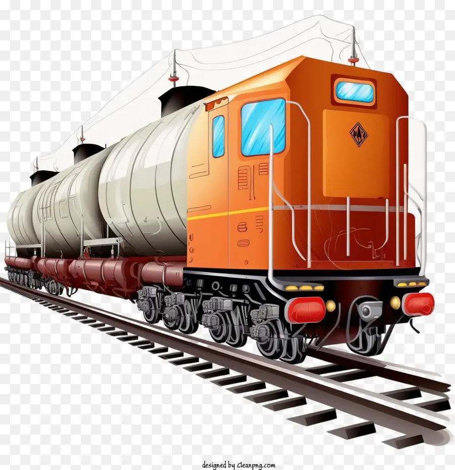 Yük Treni，Vagon Tankları Ile Tren PNG