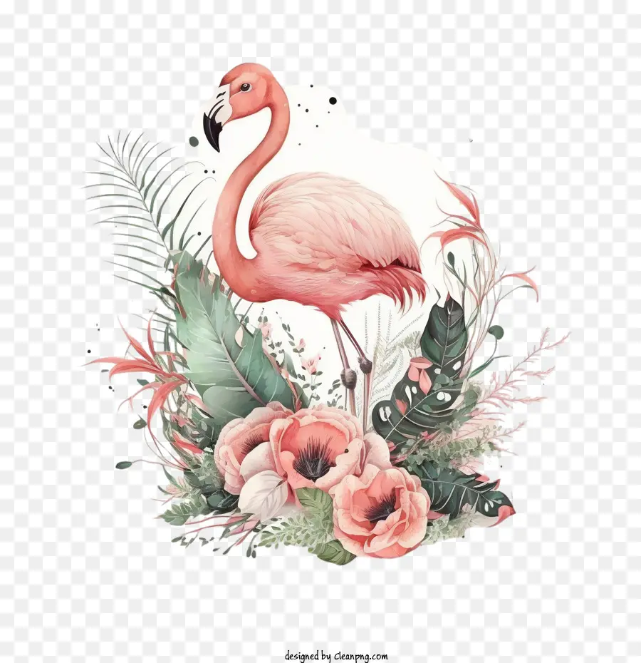 Flamingo，Sevimli Flamingo PNG