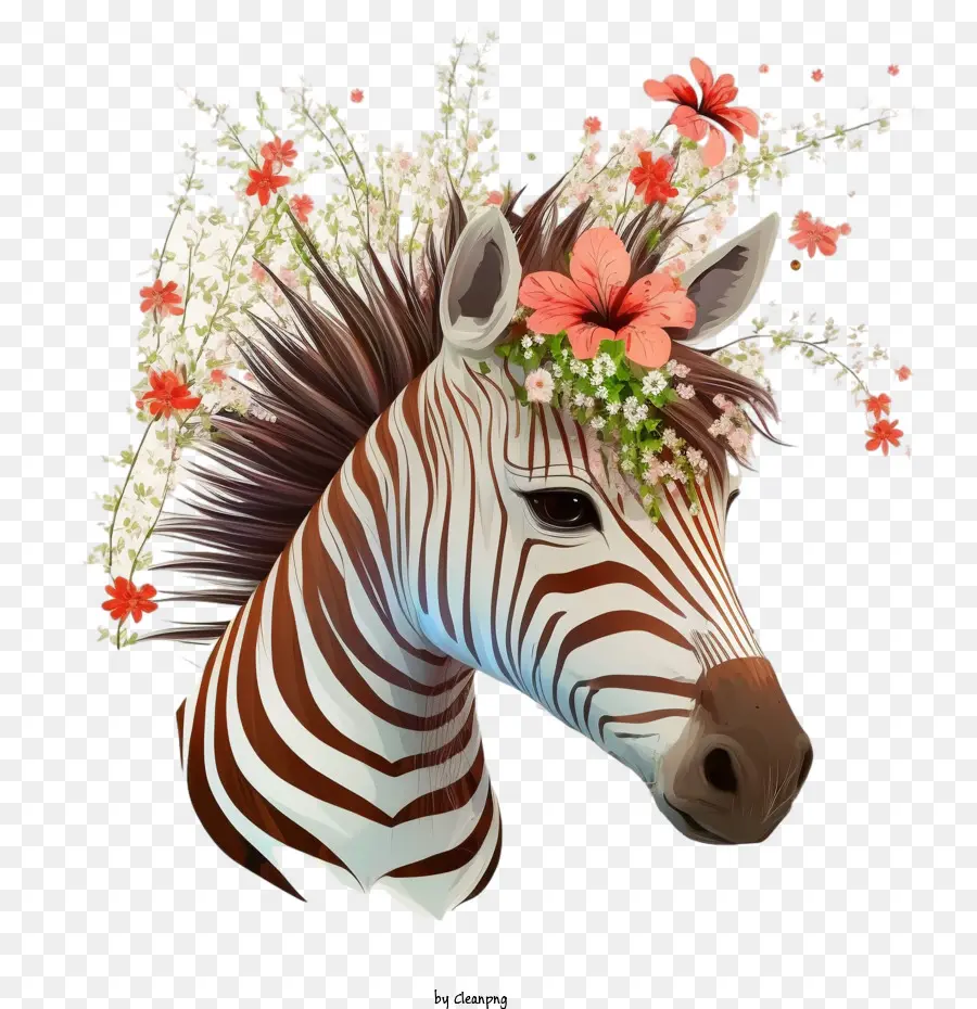 Karikatür Zebra，Zebra PNG