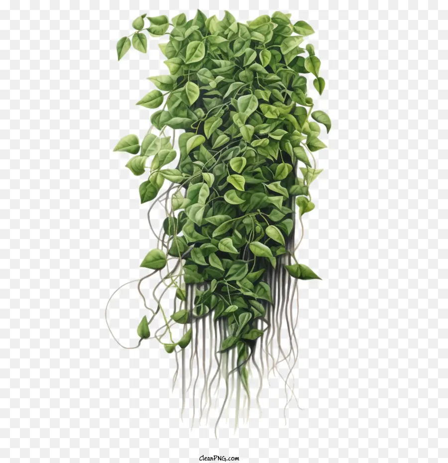 Yeşil Uzun Bitki，Bitki Vine PNG