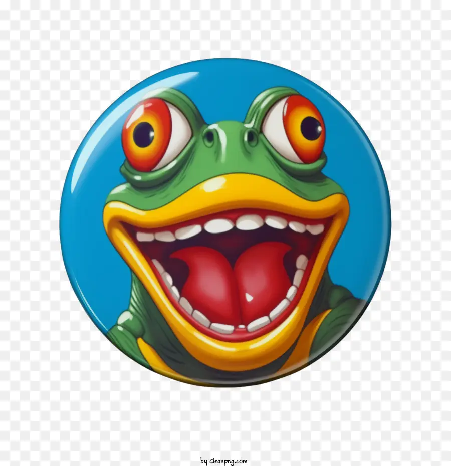 Kurbağa，Gülümseyen PNG