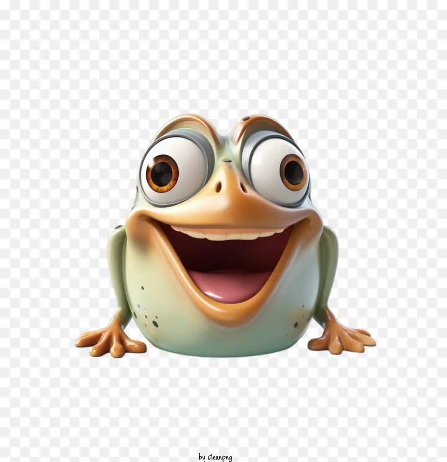 Kurbağa，Gülümseme PNG
