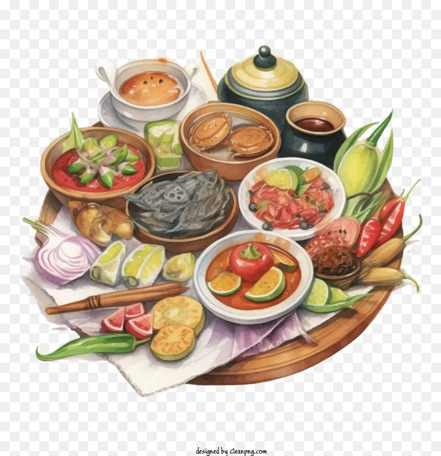 Malay Mutfağı，Malay Gıda PNG