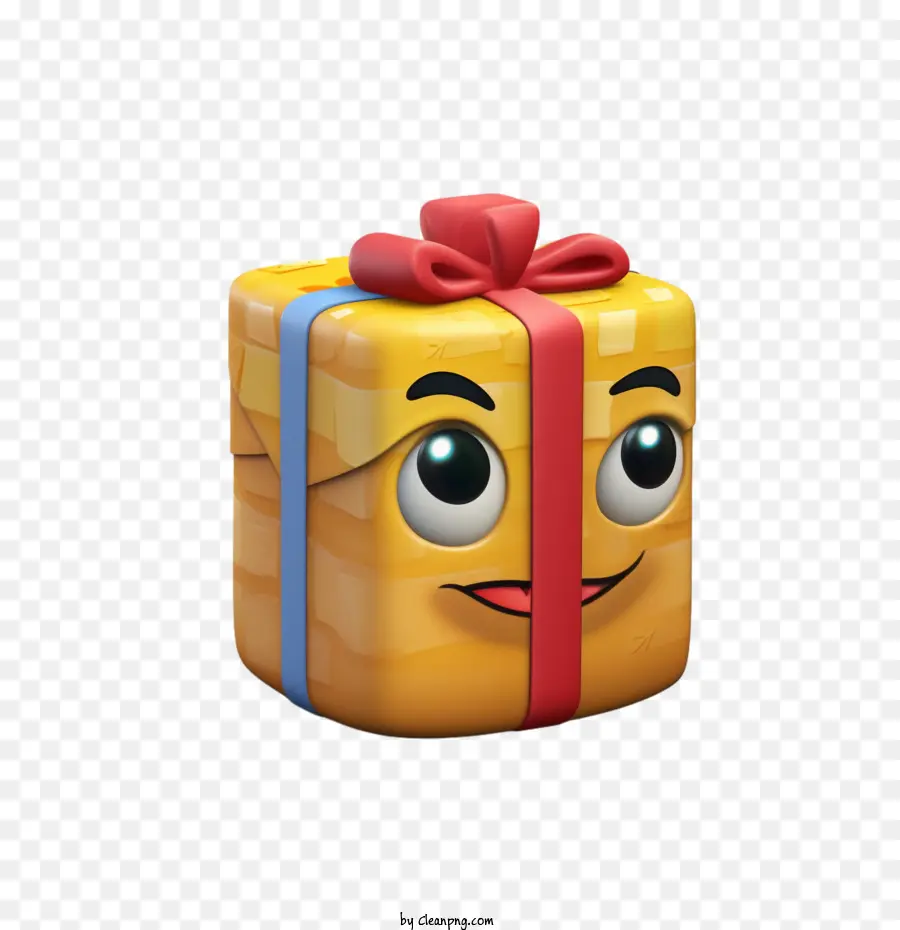 Paketlenmiş Hediye Emojisi，Hediye Kutusu PNG