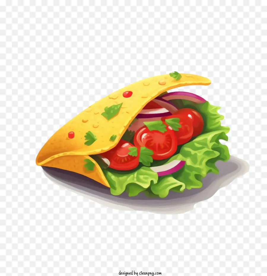 Taco，Gıda PNG