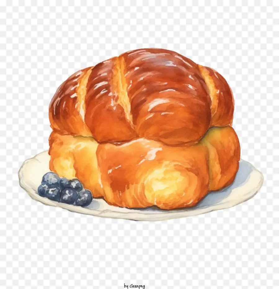 Brioche Ekmeği，Kruvasan PNG