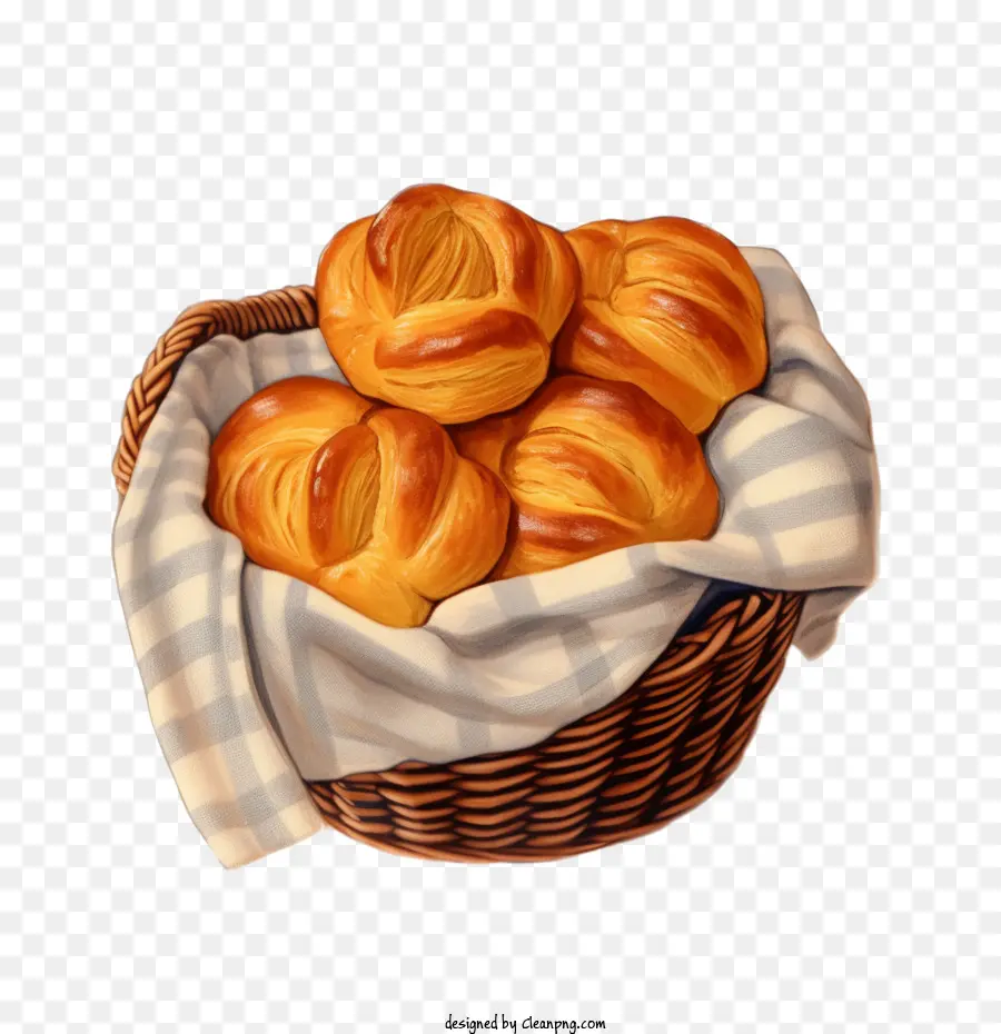 Brioche Ekmeği，Ekmek Sepeti PNG