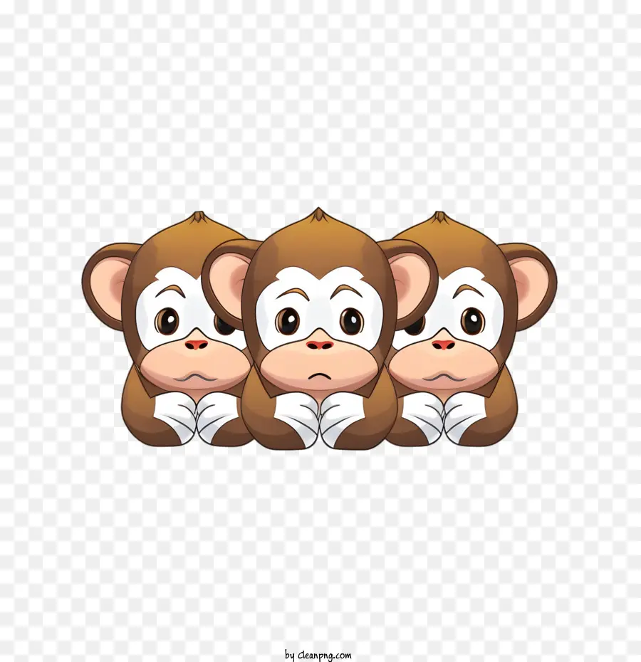 Maymun，Kahverengi PNG