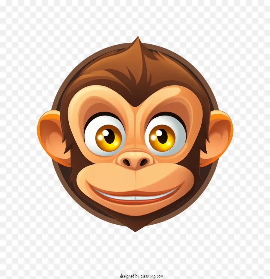 Maymun，Gülümseyen PNG