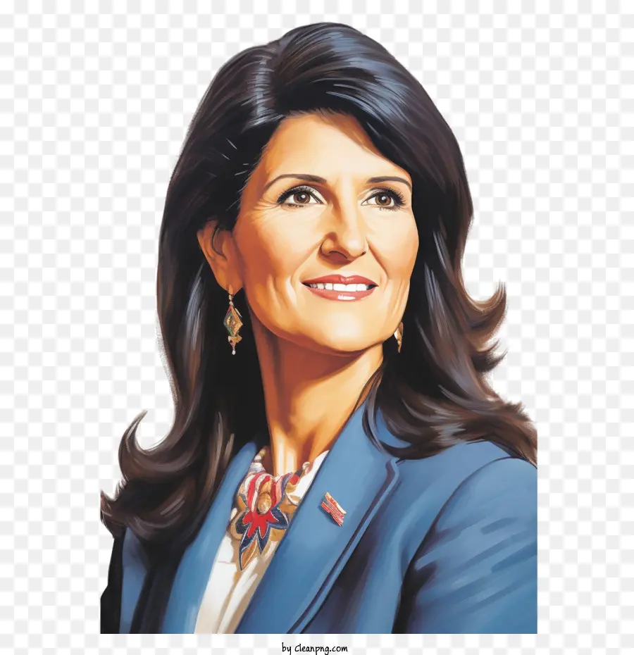 Haley，Kadın Portresi PNG