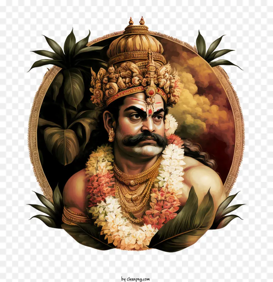 Onam，Geleneksel Portre PNG