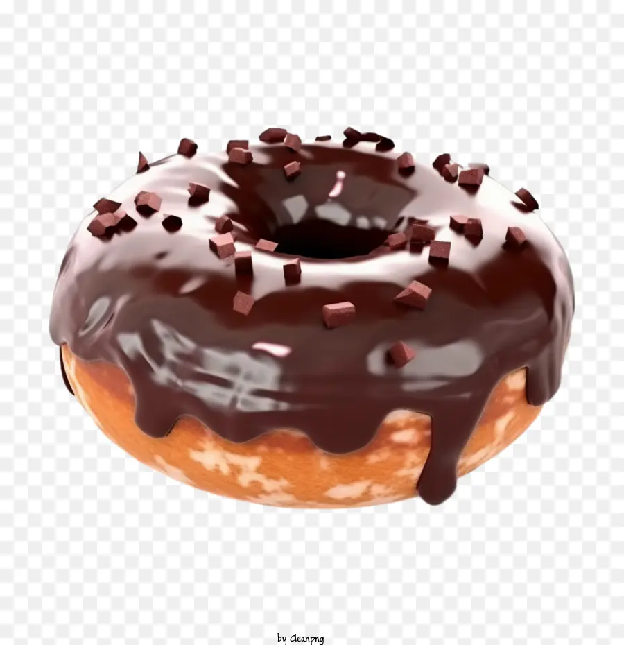 Çikolatalı Donut，Çörek PNG
