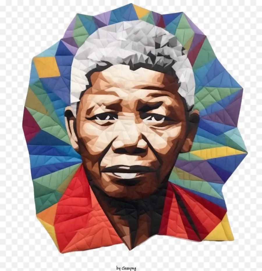 Nelson Mandela，Portre PNG