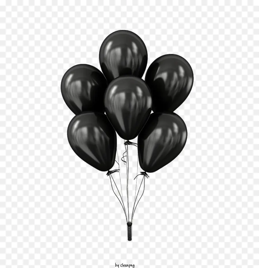 Siyah Balonları，Balonlar PNG