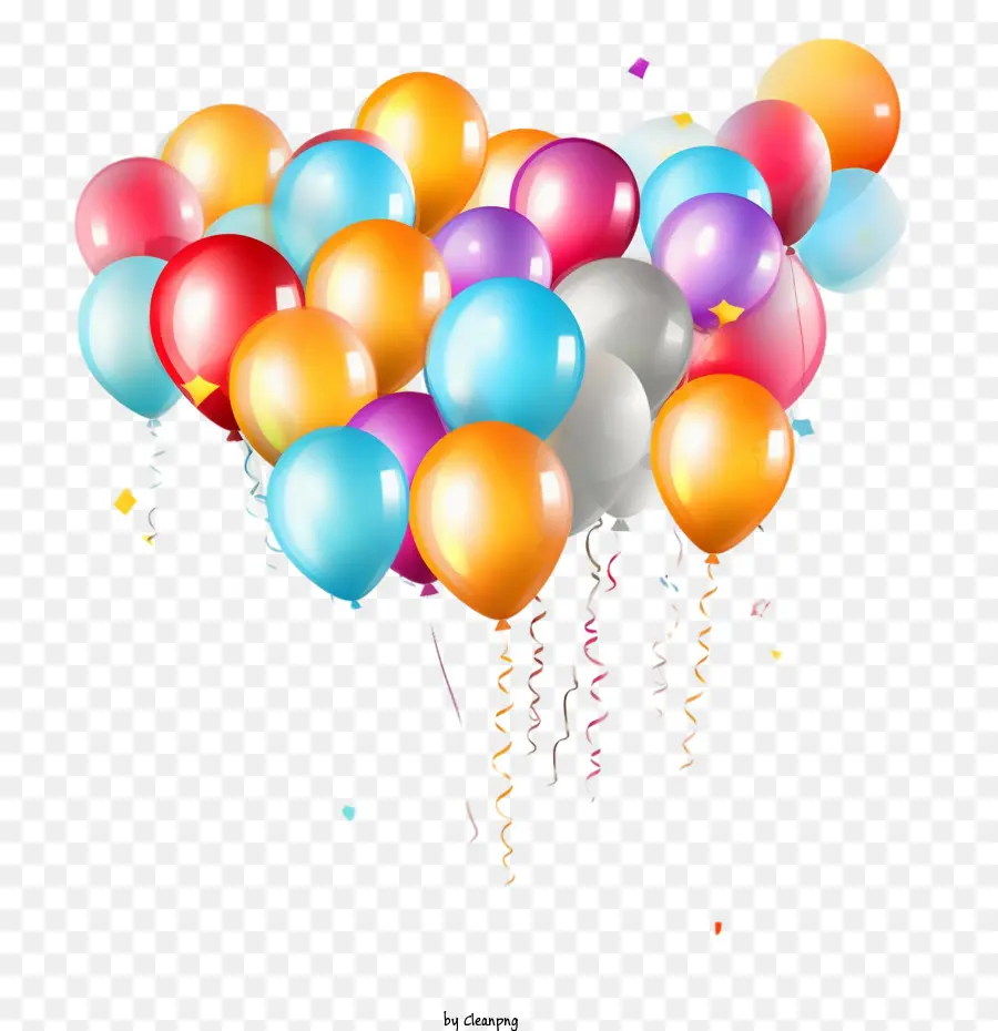 Balonlar，Doğum Günü PNG