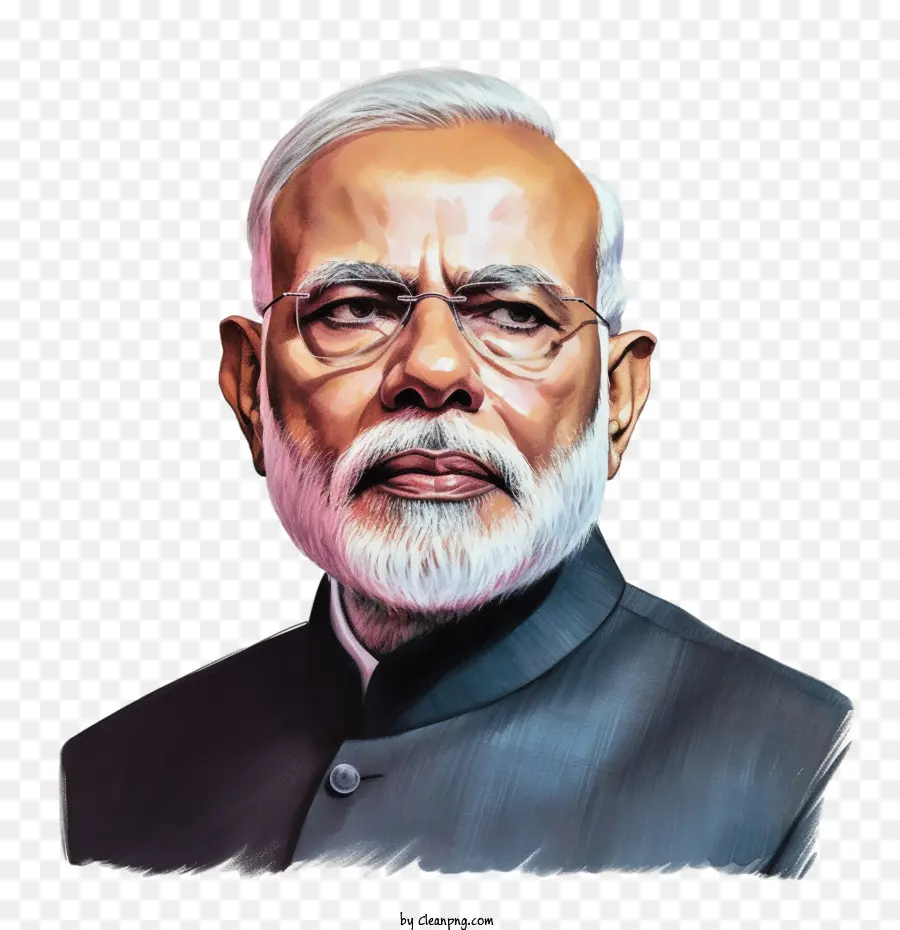 Narendra Modi，Portre PNG