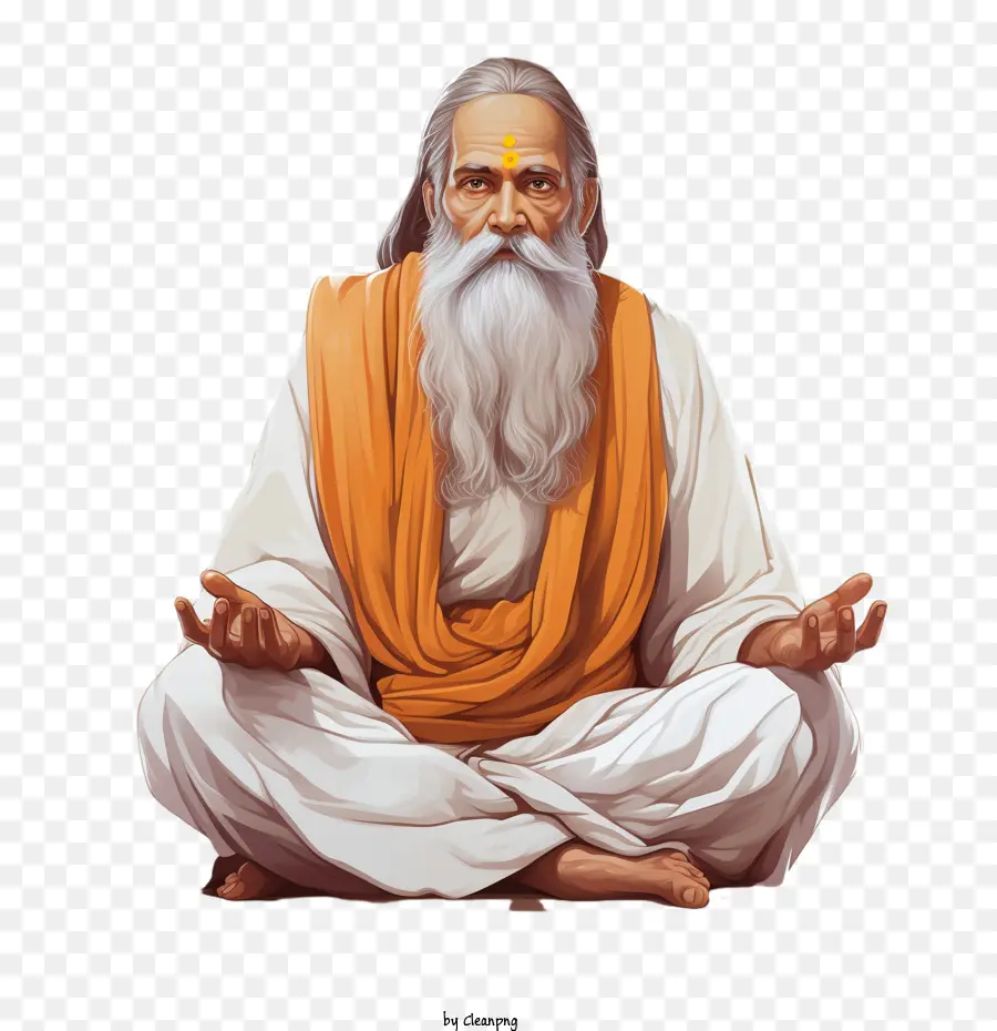 Guru Purnima，Meditasyon PNG