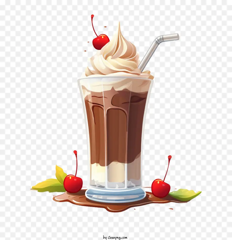 Çikolatalı Milkshake，Aromalı Süt PNG