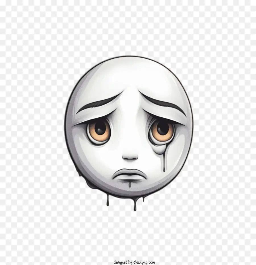 üzgün Emoji， PNG