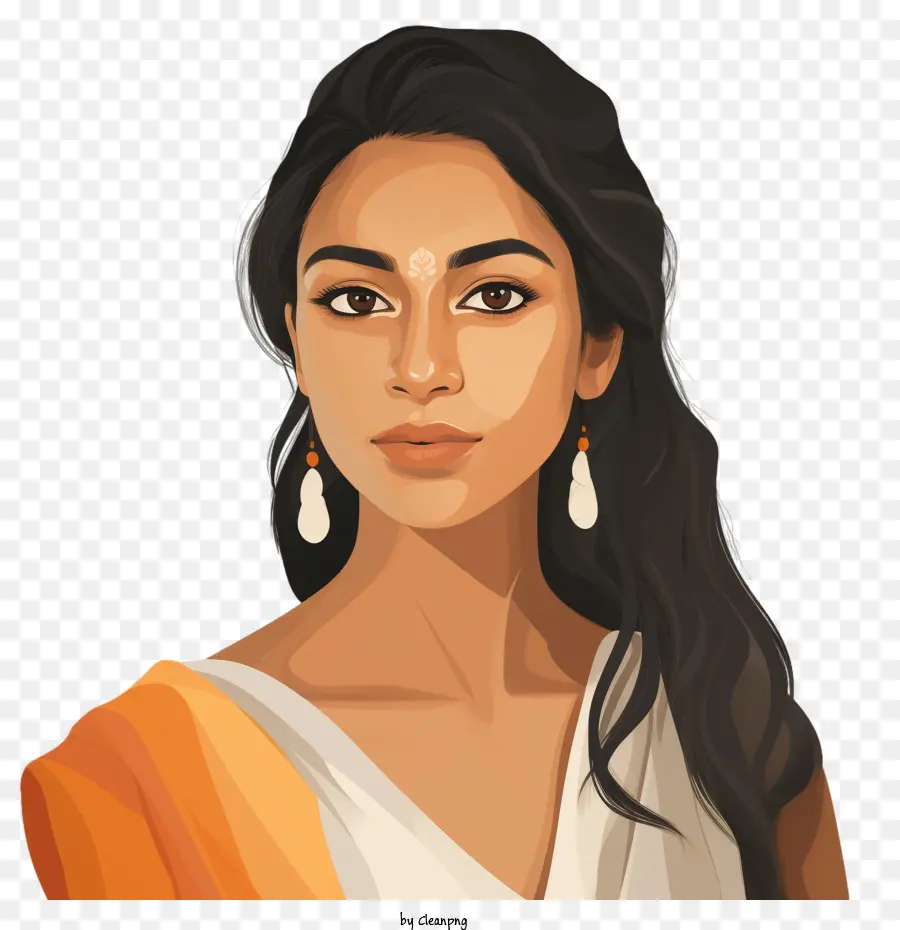 Hintli Kadın，Hintli Kız PNG