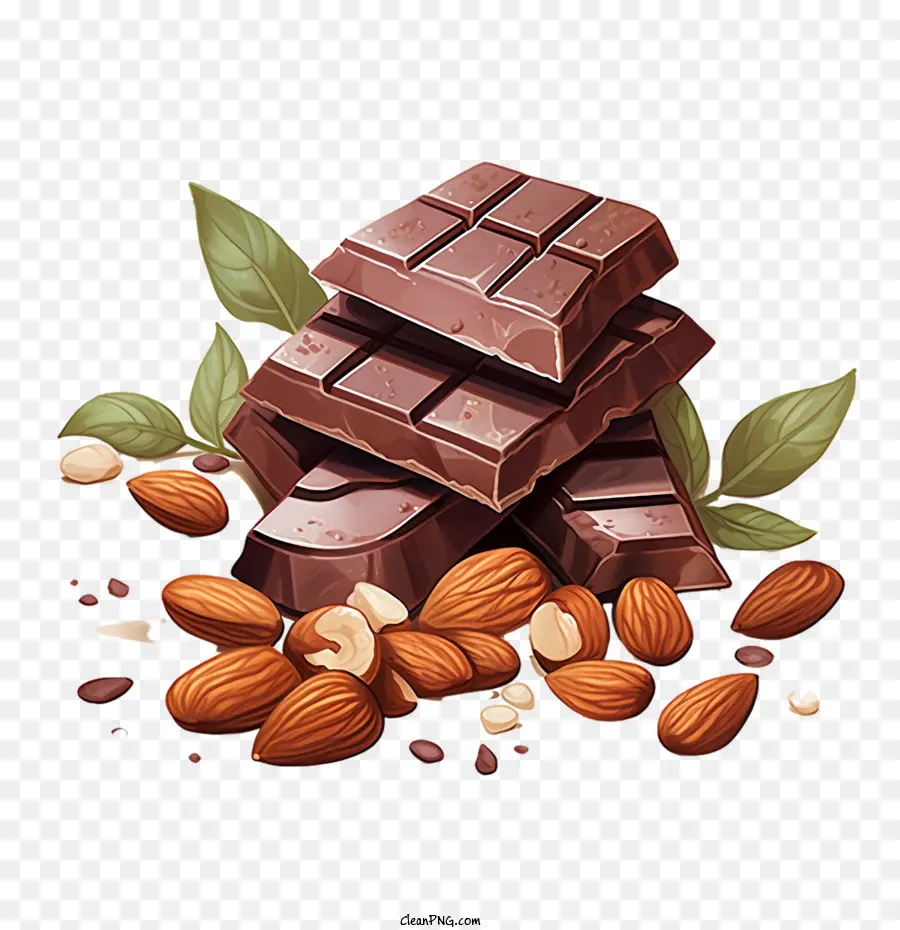 Badem Günü Ile Çikolata，çikolata PNG