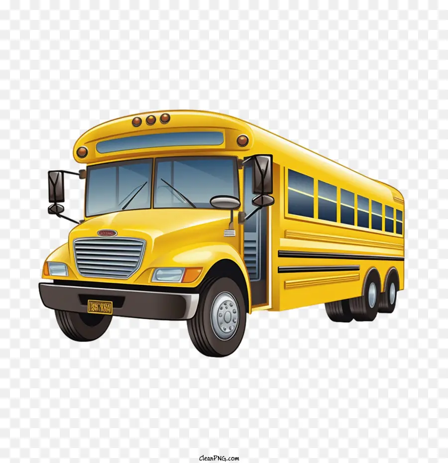 Okul Otobüsü，Sarı PNG