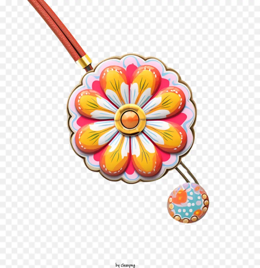 Raksha Bandhan，Çiçek Kolye PNG