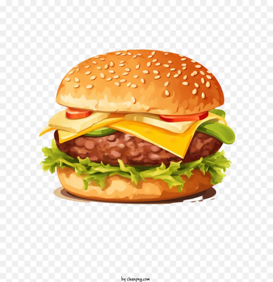 Hamburger，Cheeseburger PNG