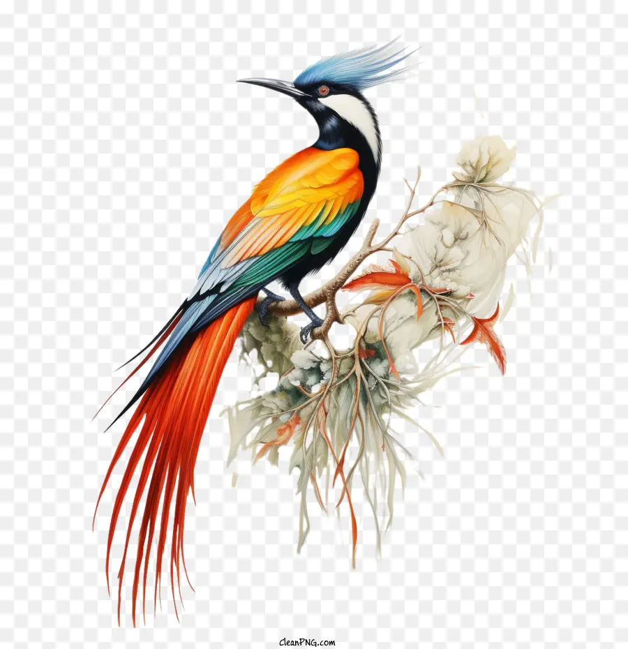 Birdofparadise，Kuş PNG