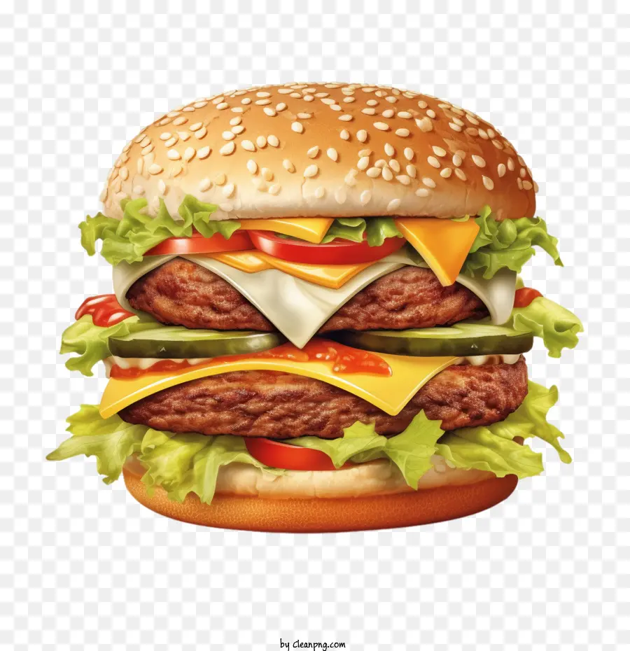 Hamburger，Cheeseburger PNG