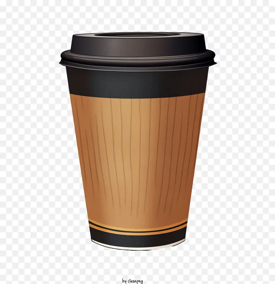 Kağıt Kahve Fincanı，Kahverengi Kağıt Kahve Fincanı PNG