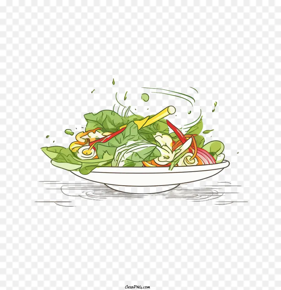 Salata，Salata Görüntüsü PNG