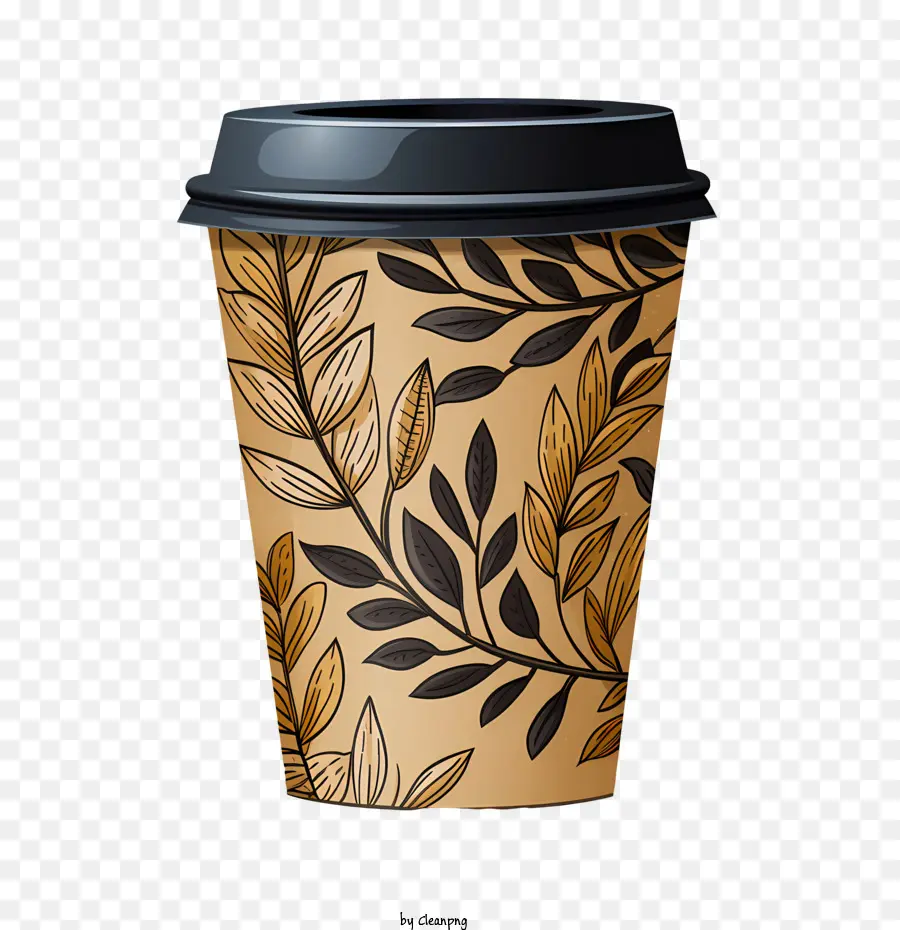 Kahverengi Kağıt Kahve Fincanı，Kahverengi PNG
