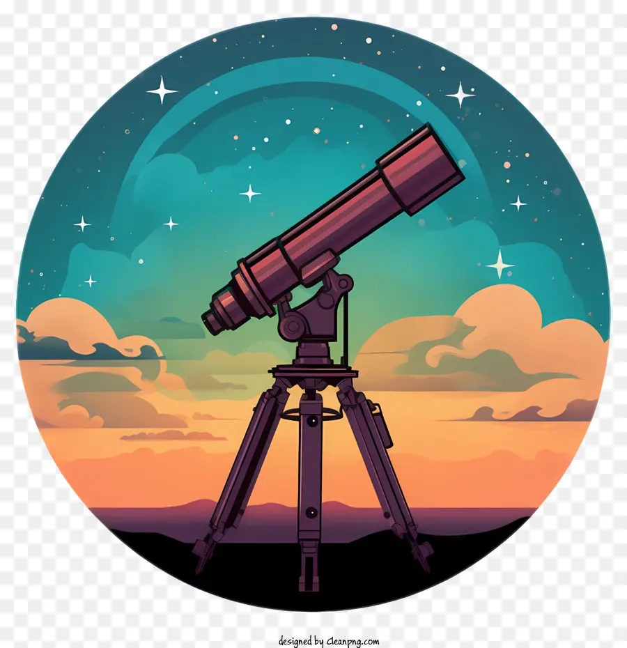 Astronomi Günü，Astronomik Teleskop PNG