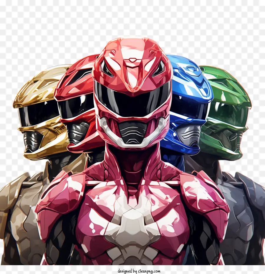 Ulusal Power Rangers Günü，Güç Rangerları PNG